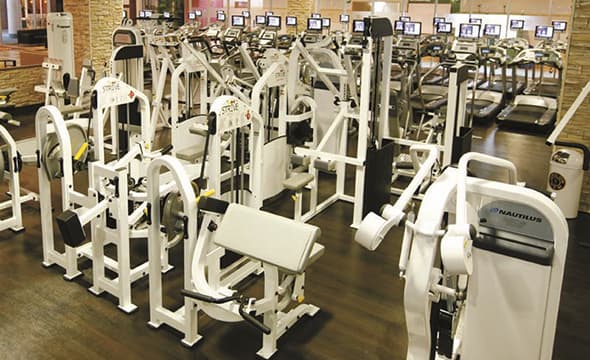 ゴールドジムスパレア足利の施設写真
