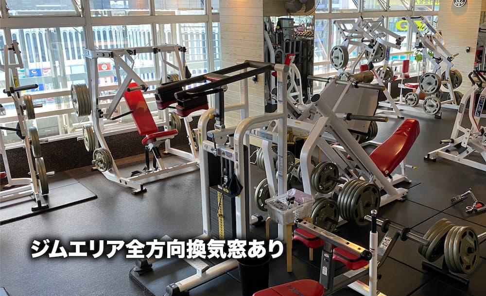 ゴールドジム本八幡千葉の施設写真
