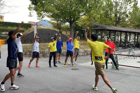 広島MAB【ニンニン×監督練】8月シリーズDAY3【1km×10本インターバル走】＋ケア