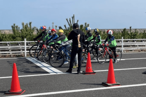 なとりスーパーキッズ育成プロジェクト　NATORI CUP 自転車競技体験会