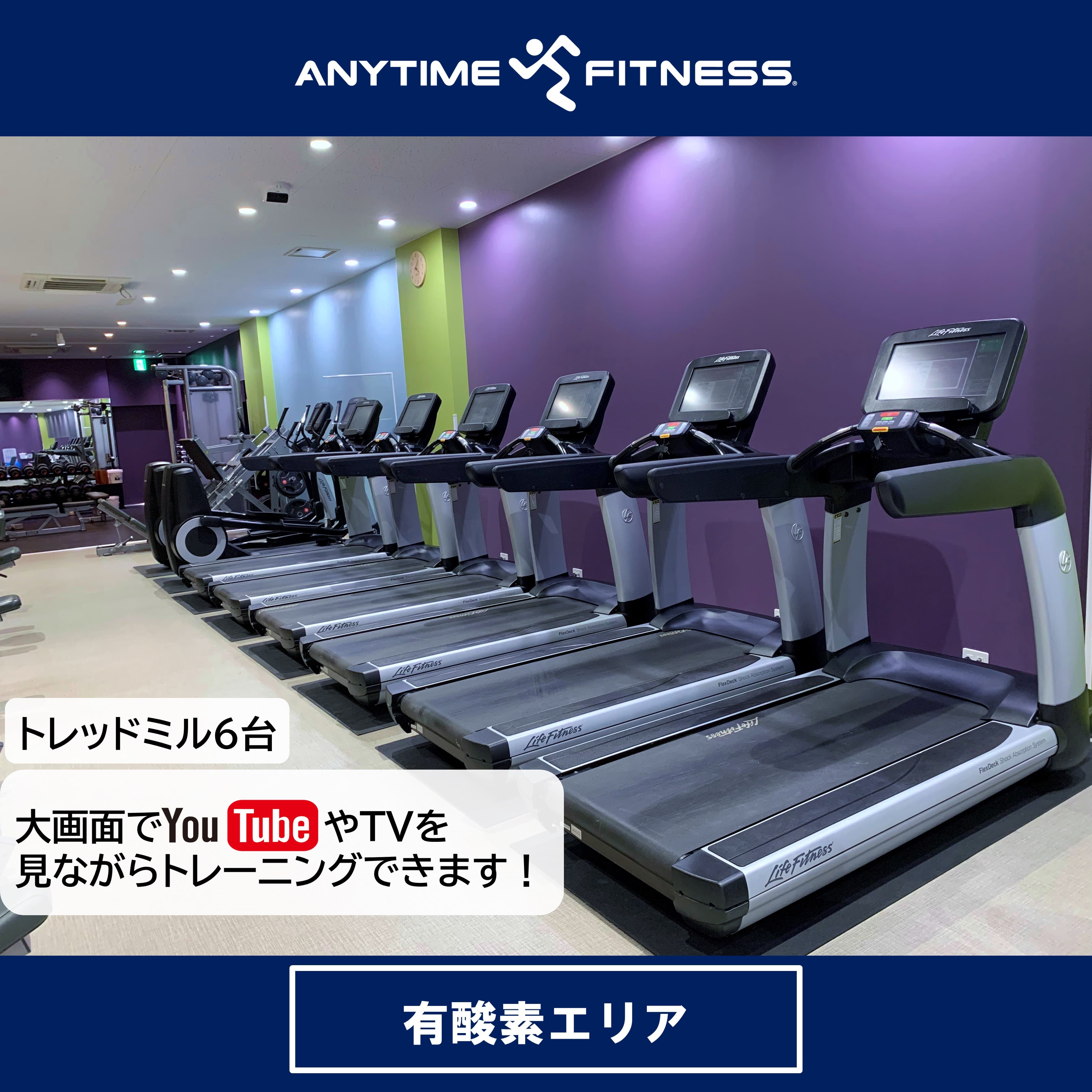Anytime Fitness 湘南台店 gym facility