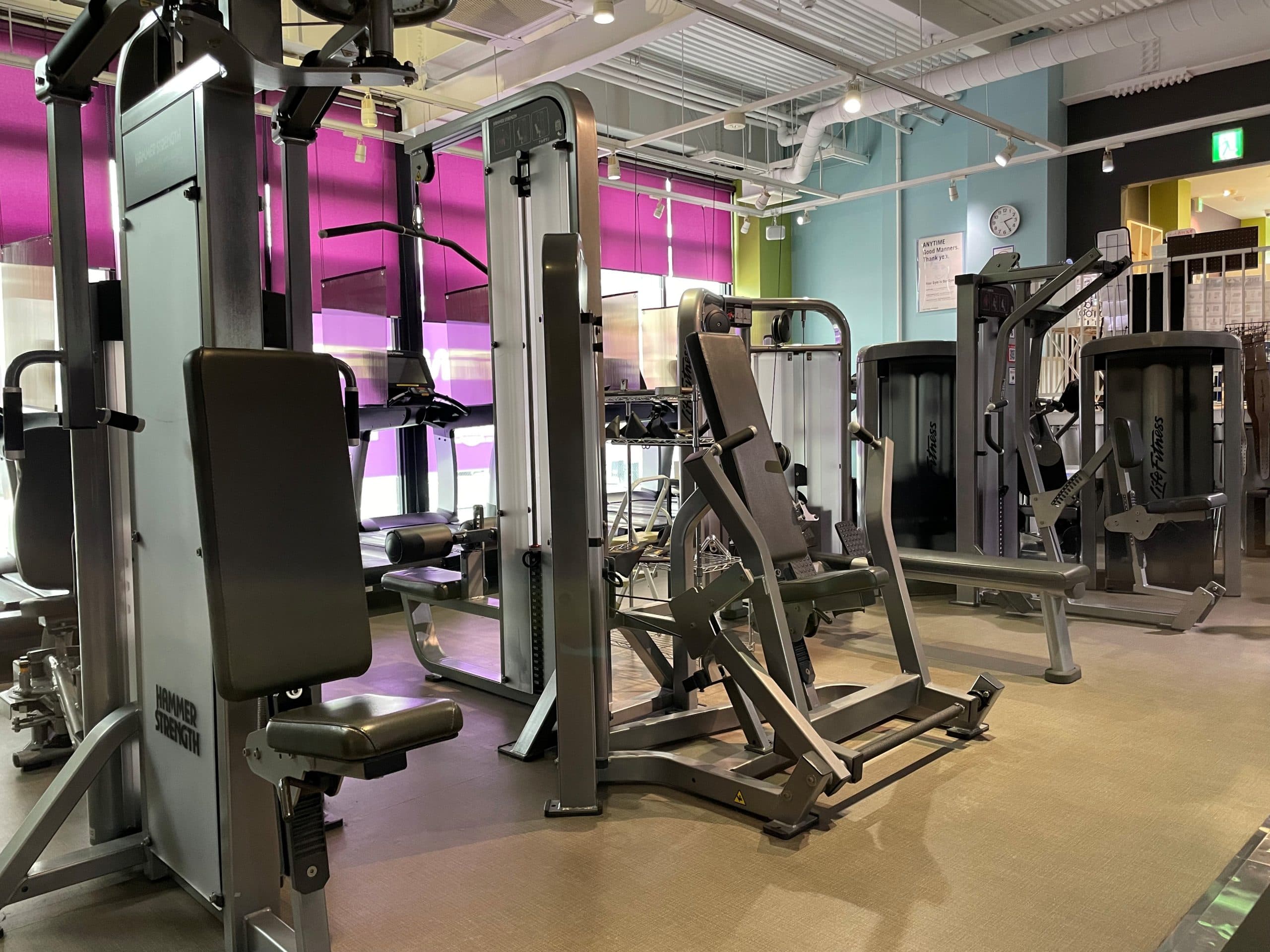 Anytime Fitness 大州店 gym facility
